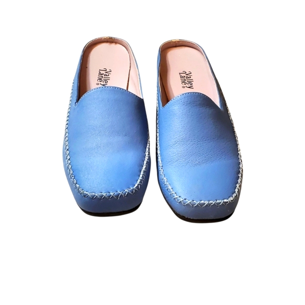 Valley Lane Sky Blue Men's Slip-Ons